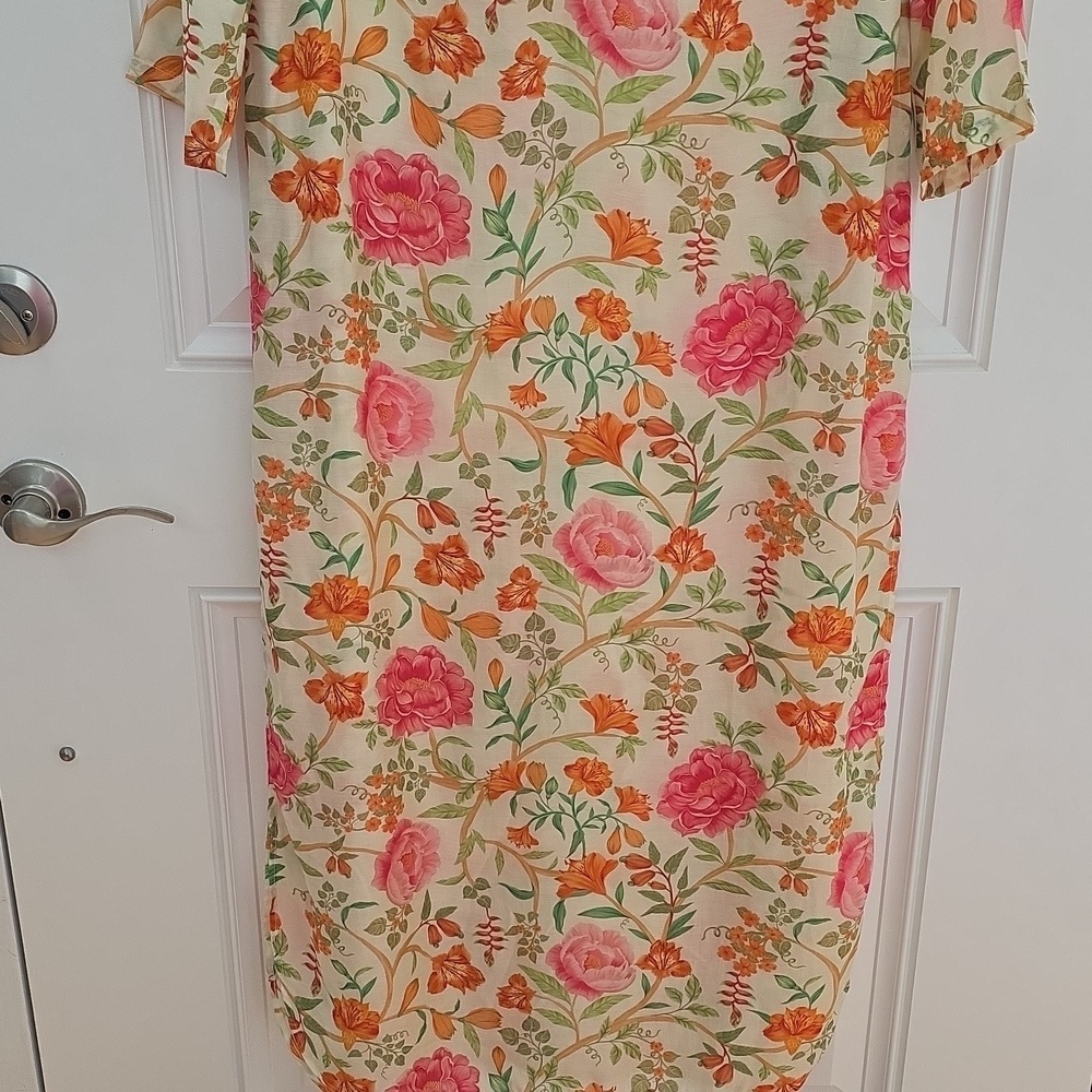 Verandah Floral Midi Dress.  Size Small. NWT - Picture 4 of 13